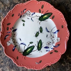 Lou Rota Nature’s Table Anthropologie Beetles Plate